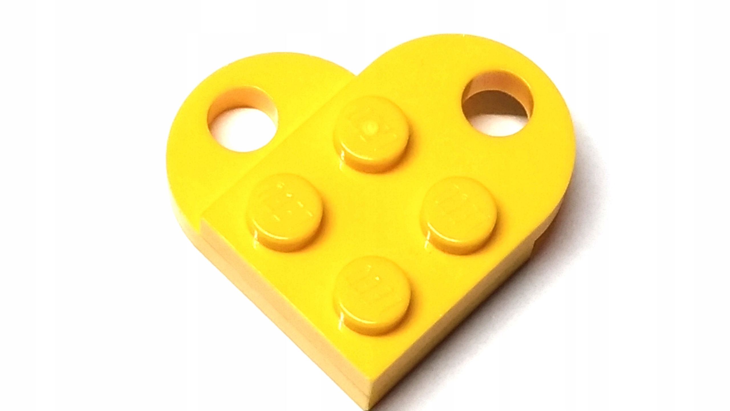 158c. Lego serce 3176 PŁYTKA 3X2 - żółte 2szt 2 3941fc9184584a6abc9202b21b433bcf