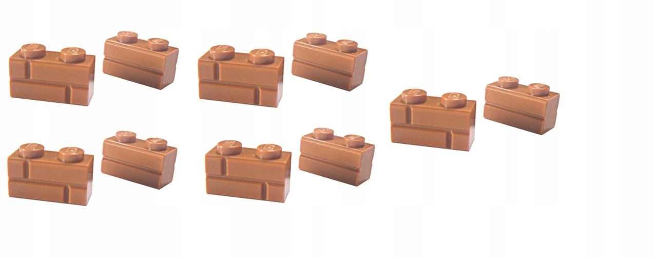 095a2. LEGO 98283 cegła murek nugat 10 szt 2 397d7f9a1404a914d9abcd38eb413933
