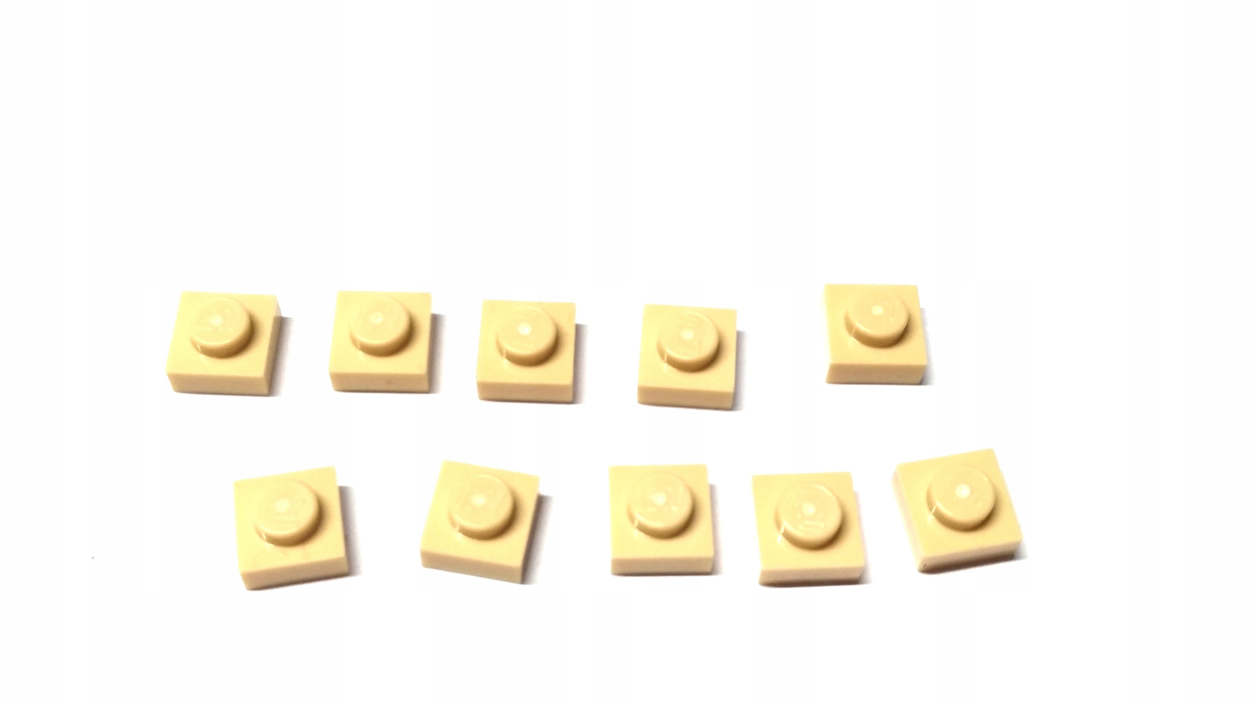 187e. Lego 3024 Plate Płytka 1X1 Tan - 10szt 2 39fec1f52e47af3f85be449216062916