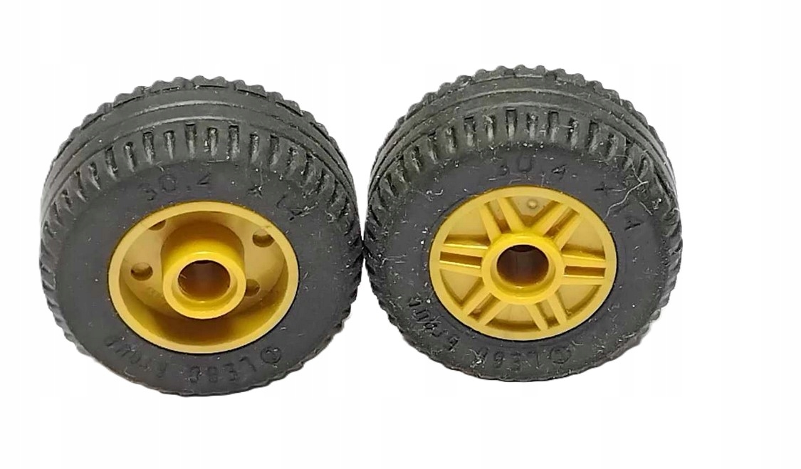 F A3 Lego Technic Koło (opona + felga) 30.4x14 55981 - złote 2szt 2 3bb965b6c90eb573c705712e7cd6aec5