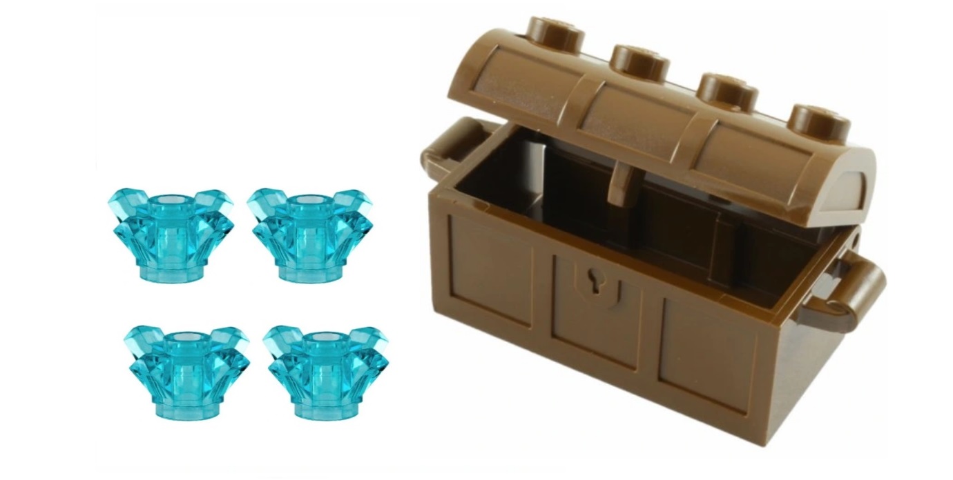 0100e3. Lego Pirat skrzynia diamenty kryształ Castle 4738 brązowy old 2 3bc37beb6914d1ae3bba0047b55afe86