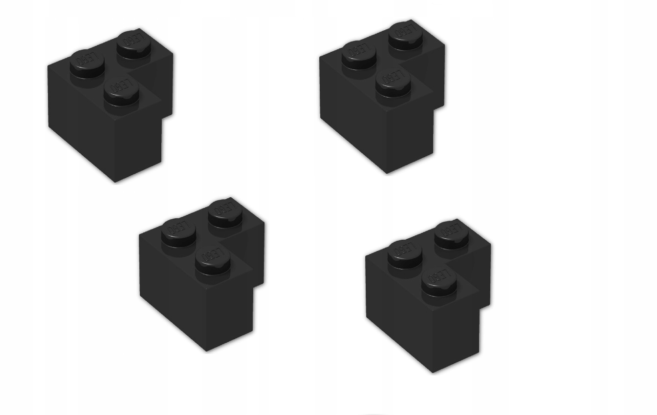 005C7. LEGO narożny klocek 2357 4124455 2x2 czarne 2 3eda9adb4018f2dab9563fd25c6e35c5