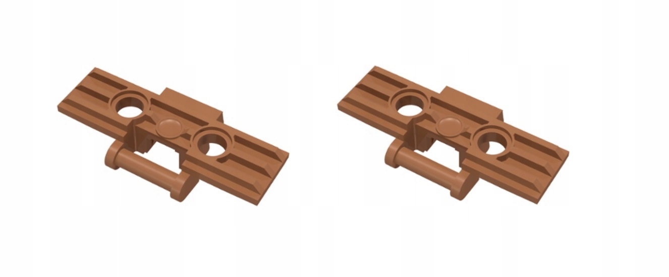 129ce. Lego gąsienica ogniwo 57518 nugat 2 szt 2 460e52c188b2f8ba8774b9135ab5a12e