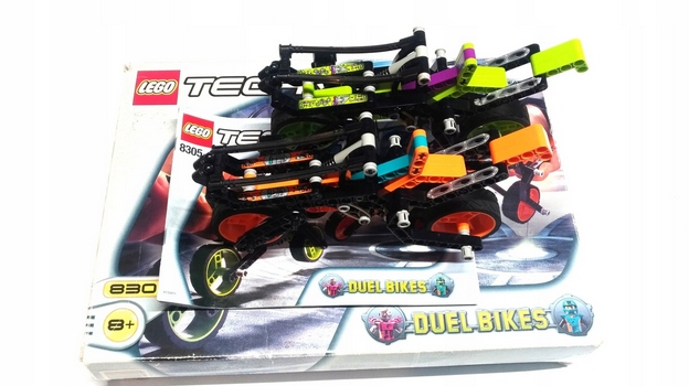 66Y1. Lego technic 8305 Duel Bikes brak figurek 5 4b015162ee4193c45ff560177e404fd3