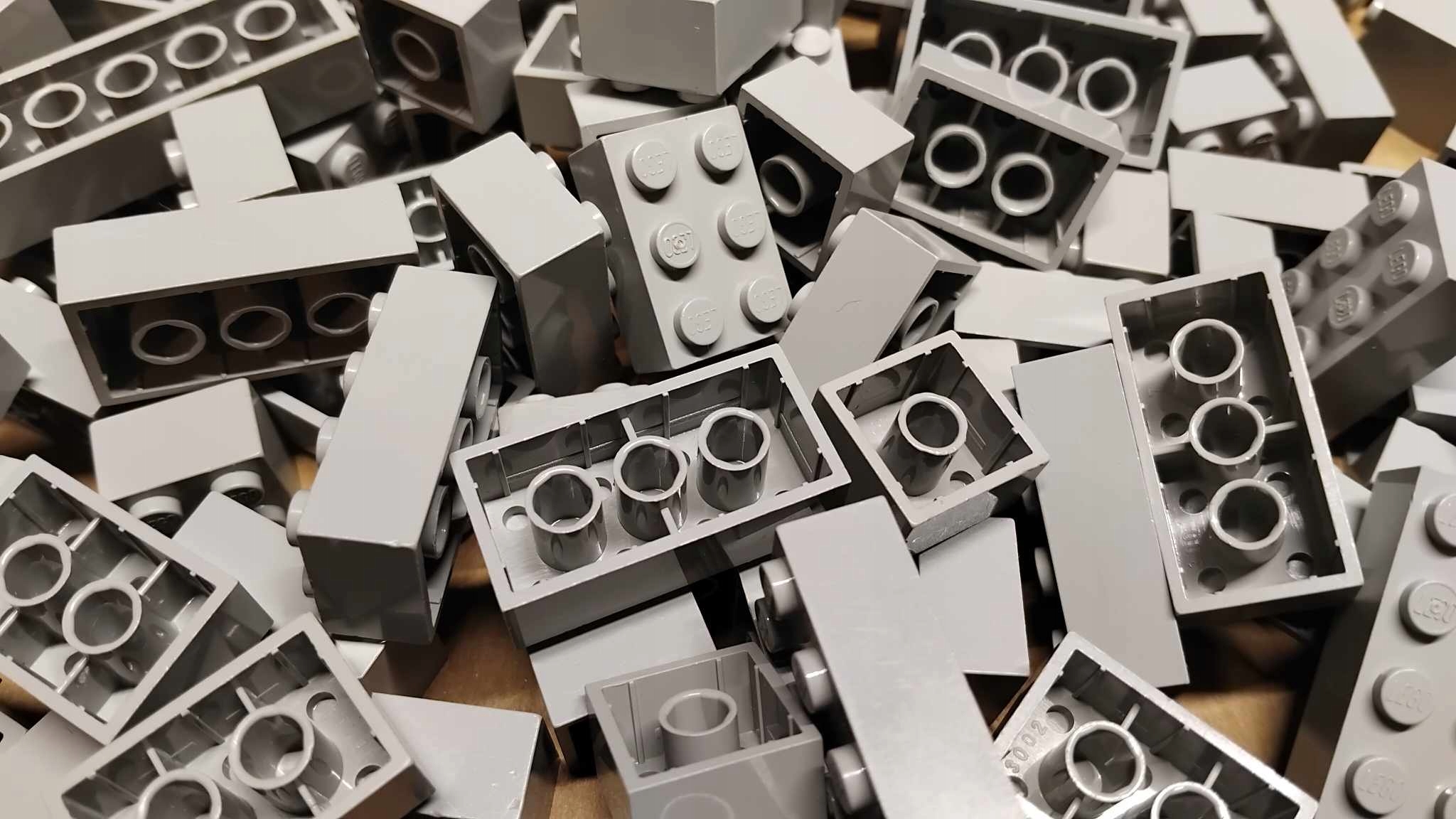 071. Lego szare jasne old brick 0,05 kg MIX 2x8, 2x2 itd 50g 4 4b8eb23d960f59799c8245557f4993db