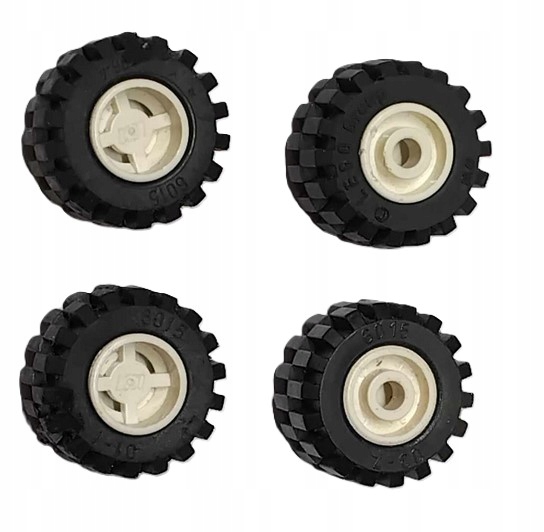 M1gb Lego Koło (opona+felga) 87697 6014 6014ac01 - 4 sztuki 2 4c9c049672f692312cd8cd055167dde2