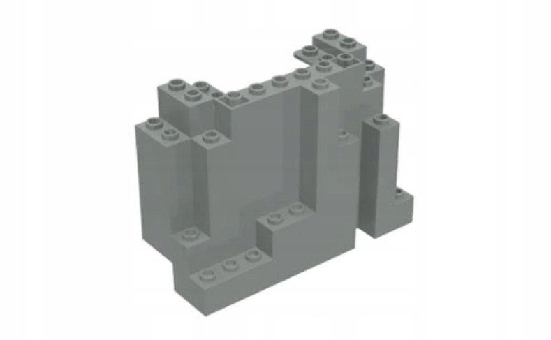 130bd. LEGO skała ściana 6082 góra szary jasny old 2 4d488976f40a2629fe678193bf15b71f