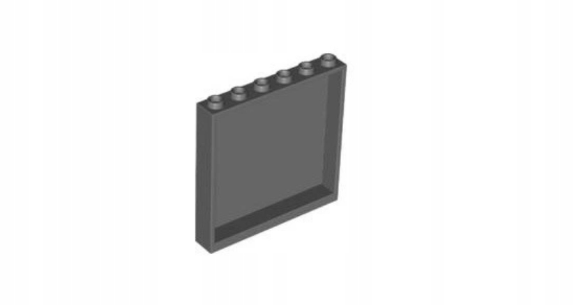101i. LEGO 59349 1x6x5 Panel szary ciemny 2 5245039bed26e76dd5b2791d3b82878d