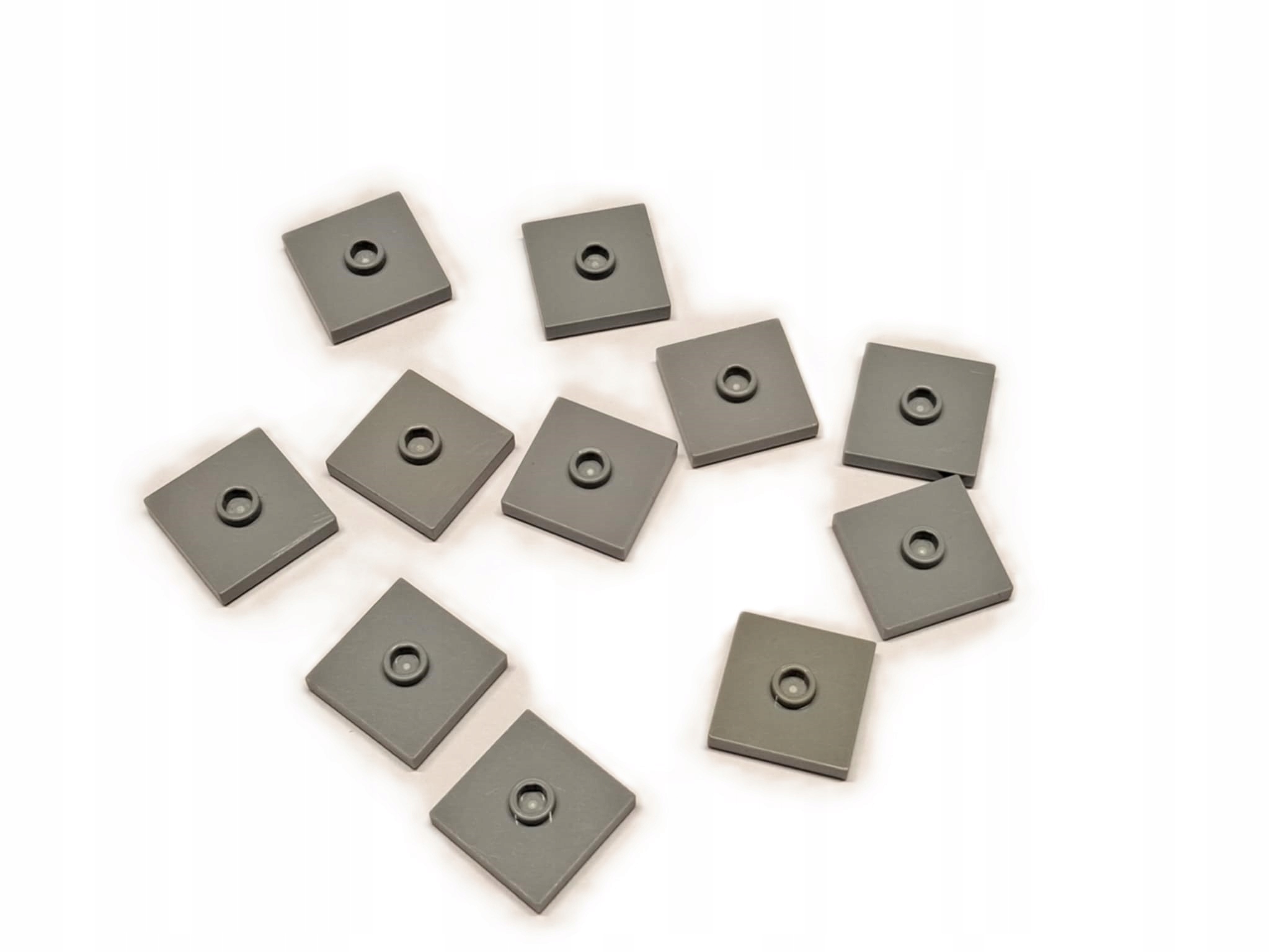 066E2. Lego płaskie Tile mix szare 87580 23893 PŁYTKA 2x2 z wypustką 10 sz 2 52a744fdac74719edc8b303b300bf510
