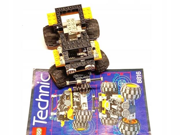 66Y2 Lego technic 8816 pojazd terenowy LEGO 8818 Pustynny wyścigowiec 6 54085271e20bc38e144ece49f31b8e78