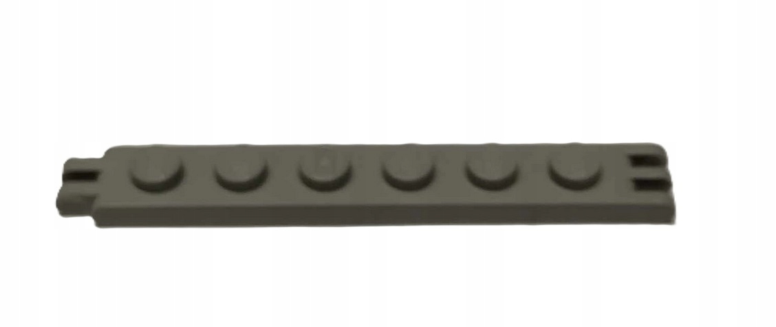 088p19.e. LEGO space zawias 4504 płytka 1x6 - 1 sztuka szary old 4504 2 57e6490c3ebbfbb834140da599a0a798