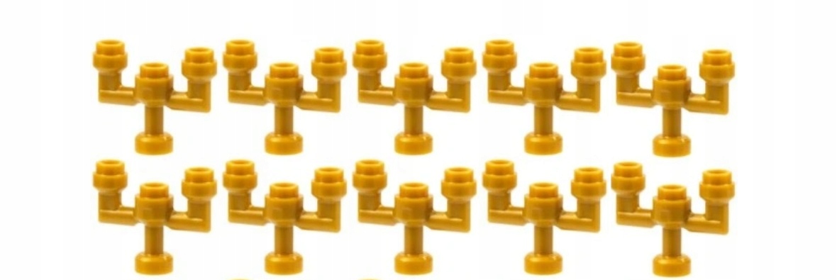 188BB. Lego pochodnia płomień ogień świecznik - 73117 - 10 sztuk złoty 2 5946ef759661a784f907b831a8e659b7