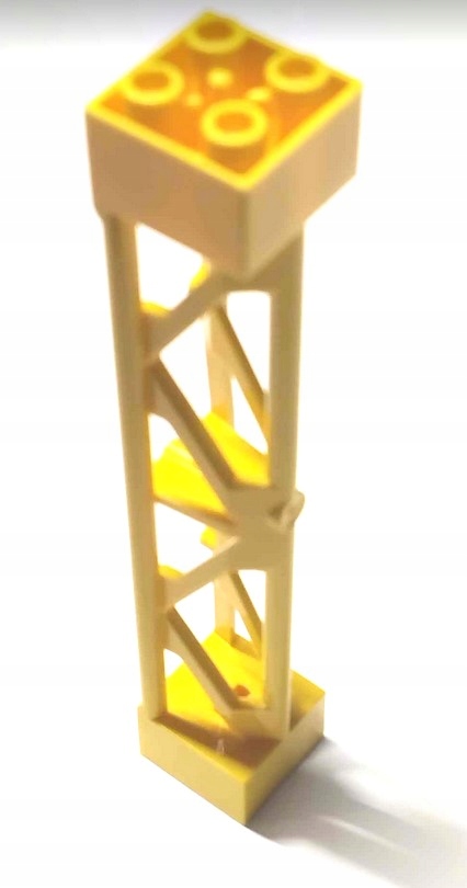 456h2. Lego słup filar podpora wspornik kratownica 2x2x10- 1 szt żółty 2 5a94205d9e495d1fe7089a3c68fd66e6
