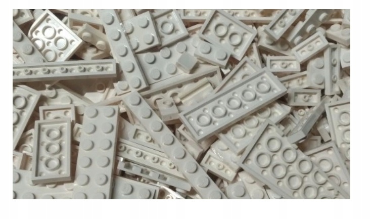 055. Lego białe płaskie 0,1kg MIX 100g 4 5ad025b657c824cafba3f033fb08b3db