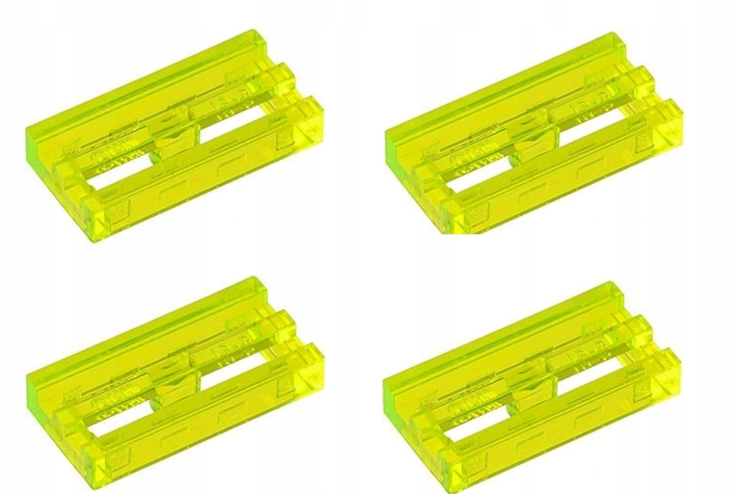 275i1. Lego space Blactron płytka Grill 1x2 2412b - Trans Neon Green 4 szt 2 5af61253919becd387b6565b65944fe9