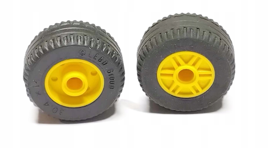 F A4 Lego Technic Koło (opona + felga) 30.4x14 55981 - żółte 2szt 2 5af800f4e9abdb452562770a3e8d2c9a