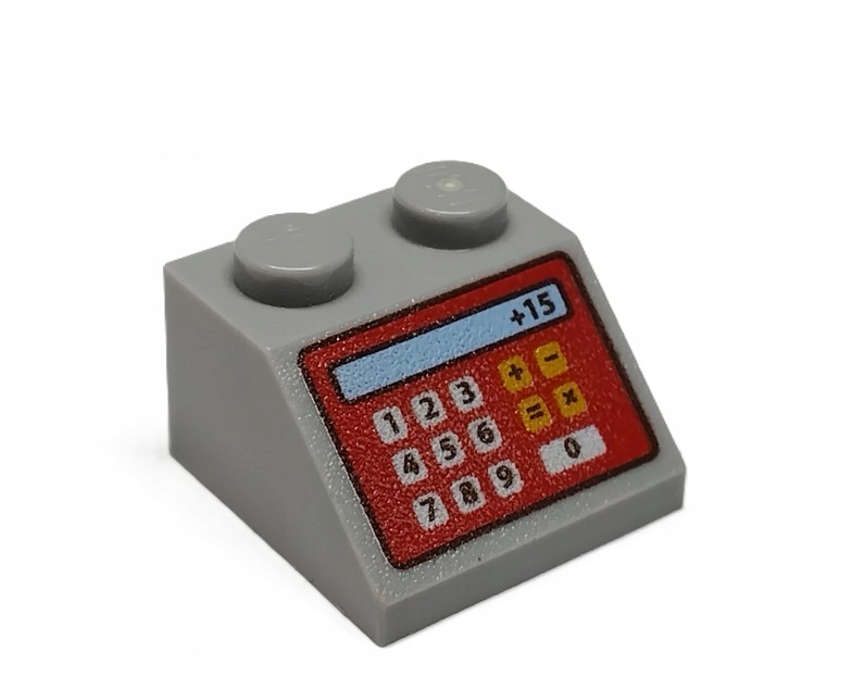17H1. LEGO Legoland SPACE Police klocek z nadrukiem 3039p szary 2 5d5124d1d2baa55582ac099291891c6b