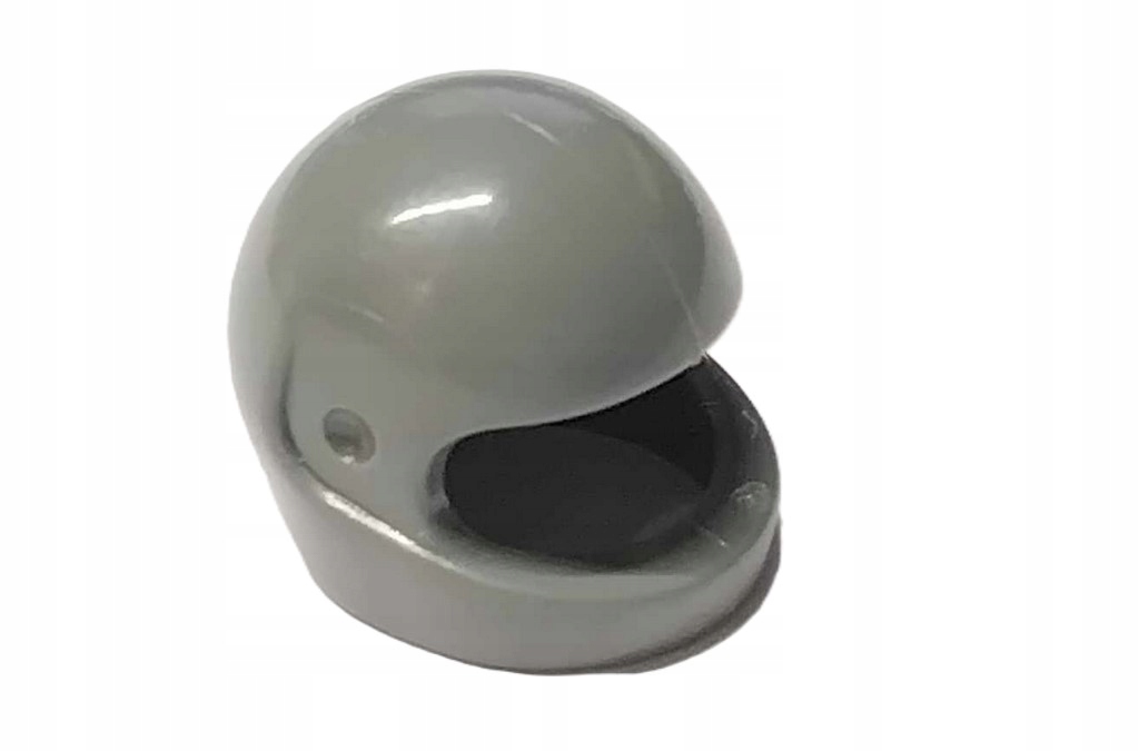153G2. Lego kask motocyklowy 2446 szary old jasny - 1 szt 2 5fe2a8f1344bab87366344718e5bd63b