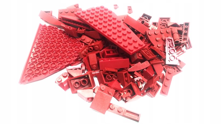 225. Lego Dark Red czerwony Mix 0,1 kg 100 g 10 6116629f4e6af545691daae9ca21d545