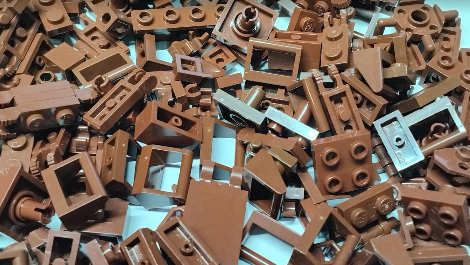 171L. Lego łącznik 1x1 1x2 technic 10g mix brązowe 3 613656ee10547cf1340675e38272a495