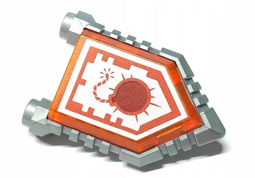 101s16 LEGO Nexo tarcza 22408 silwer 22385 tarcza 2 6144a2d9298fc7540ce07d581b02fcf2