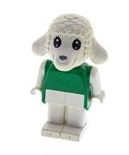 138p. Lego Fabuland figurka owca zielona 2 615d5d4b520693eb46cf5c38004ea8a4