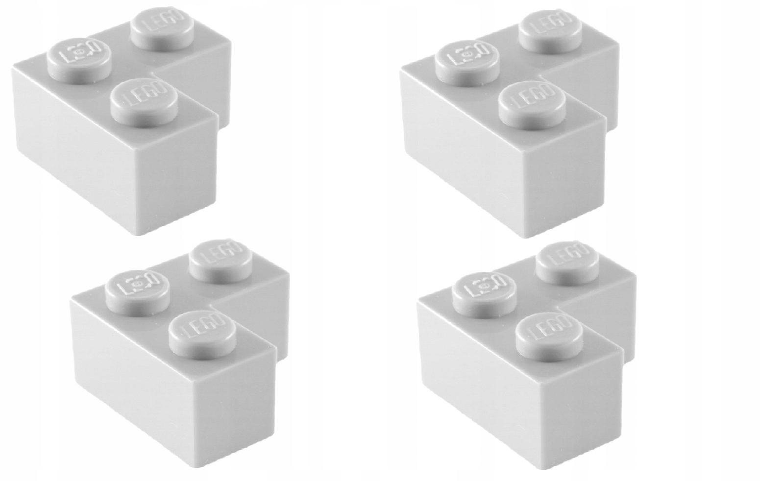005C3. LEGO narożny klocek 2357 4124455 2x2 szare 2 63d77633eb693e8898d1a3818a484db7