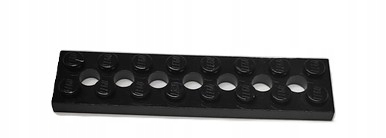 105j5 Lego Technic Płytka z dziurkami 2x8 3738 - czarny 2 6473841fbd3a9ba734544195a148f215