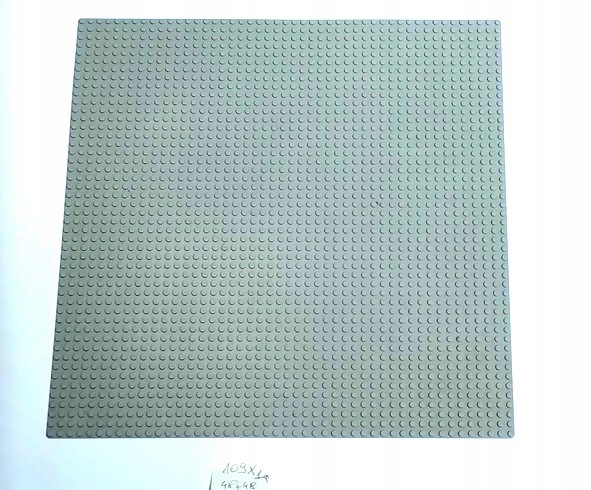 109x1a. LEGO płyta 4186 cieńka 48x48 cieńka duża szara old 2 650cef17a9b760561c2387618119b545