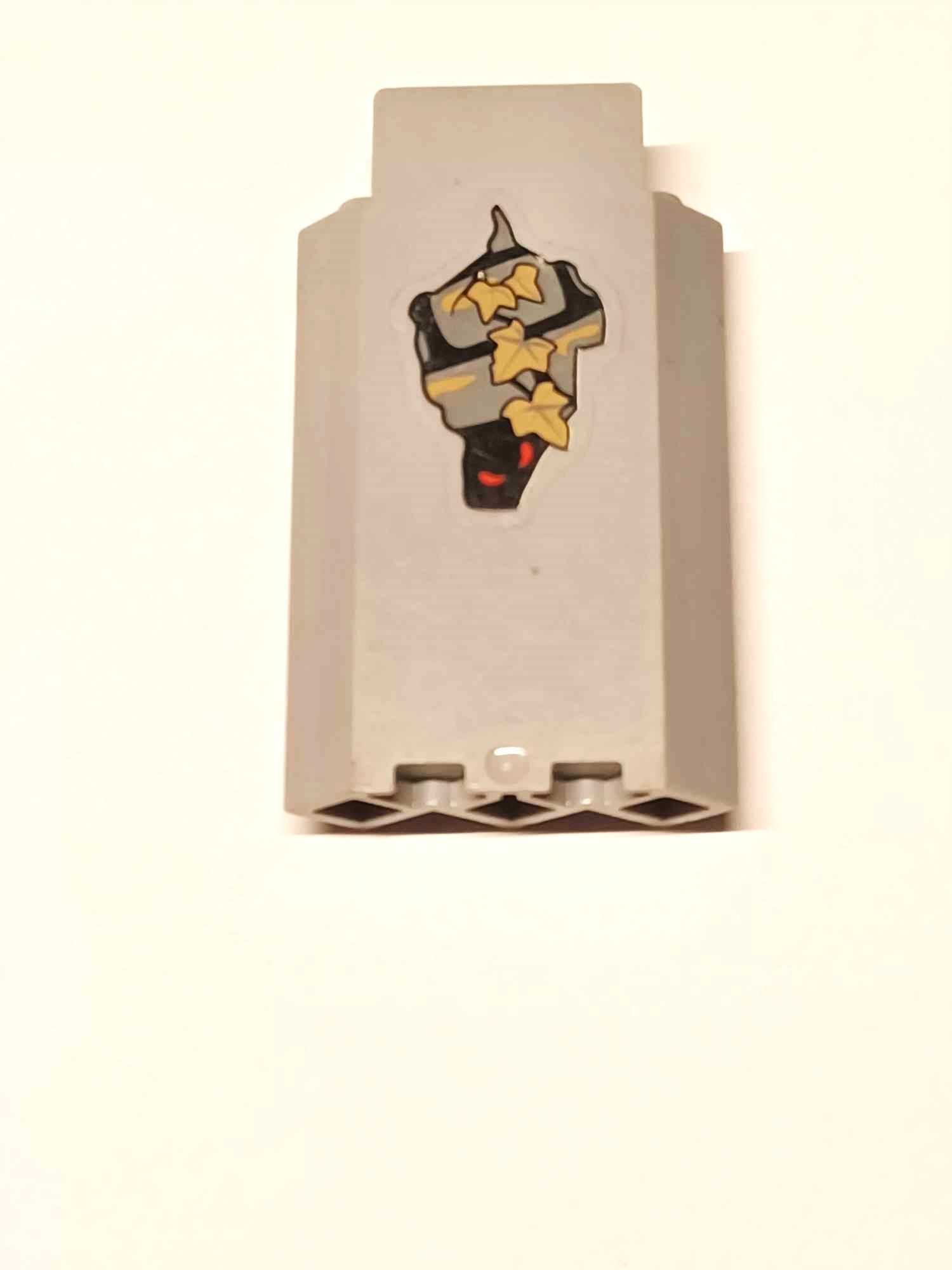 279a21. Lego panel ściana do zamku zamek 3x3x6 87421 1 szt szary nadruk 2 65f0578fcd100253084633fbfad137ee