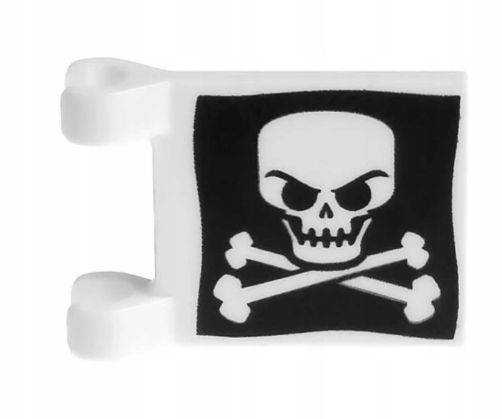 122hc Lego flaga mała 2335 Piraci Bandera Czaszka 2 685f1241407b109925a5384768a905e6