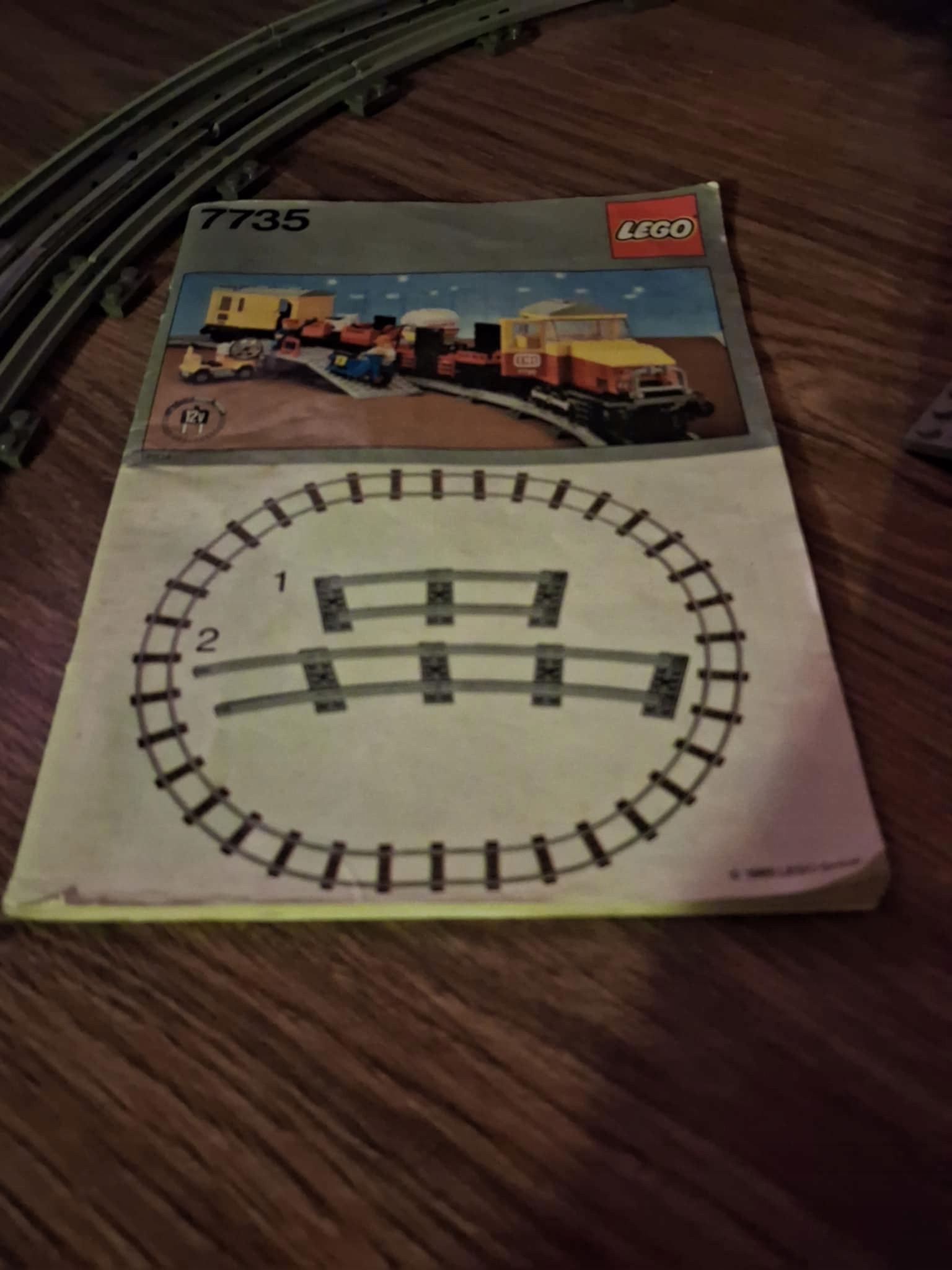 3A. Lego 7735 pociąg 12V lokomotywa i wagony train pociąg 12V. 14 690efb6d925ce01e6580e5dd01072b98