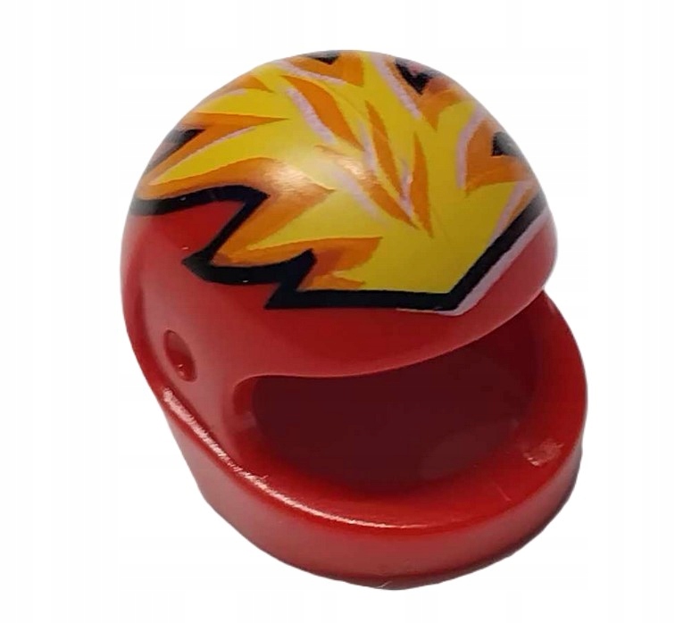153G9. Lego kask motocyklowy 2446 czerwony nadruk - 1 szt 2 6a7ccdf1fd953c4be4c97a8ab48d496f