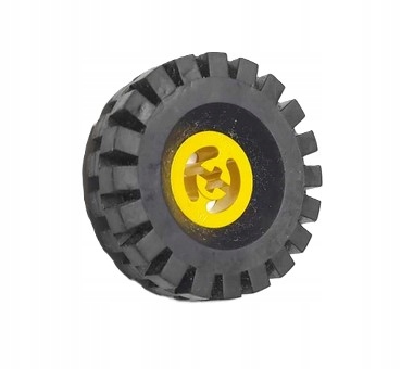 E B4 Lego Technic Koło (opona + felga) 3482c03 koło opona 17 x 43 - żółta 2 6d9fc02f1cef070ff3455d75a4a9c0b7