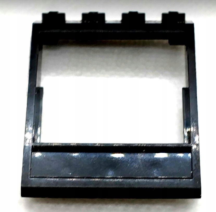 175B2. Lego okno dachowe 60806 RAMA 4x4x3 czarne 2 6dfb9f62057eea368b92dba3a655e70a