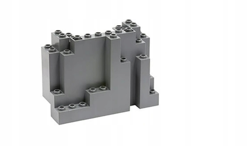 130bb. LEGO skała ściana 6082 panel góra c. szary new 2 6ef8bc02115e5dc33e2c9f6e45bf43c0