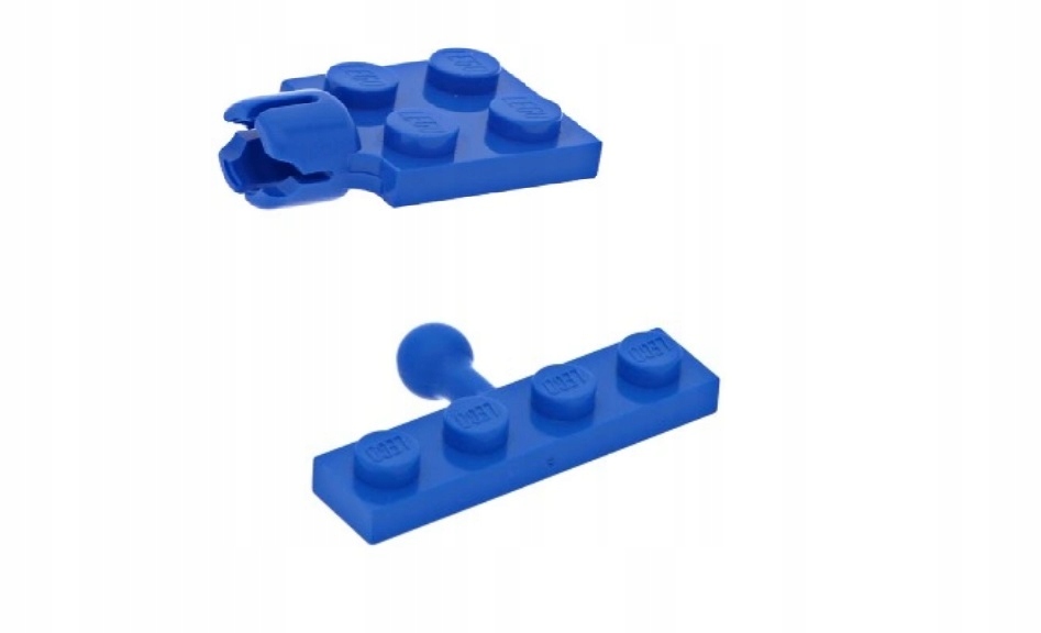 104a1. Lego zaczep kulowy 1x4 i 2x2 Płytka z zaczepem 3184 i 3730 niebieski 2 6f218fafb8af16a3e43db68b723a386d