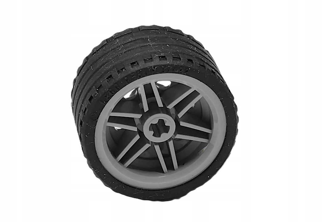 JF1b Lego Technic Koło (opona + felga) 55978 56145 szary 1 komplet 2 6f8b3006f2f2d2deeea28e9bedeeb164