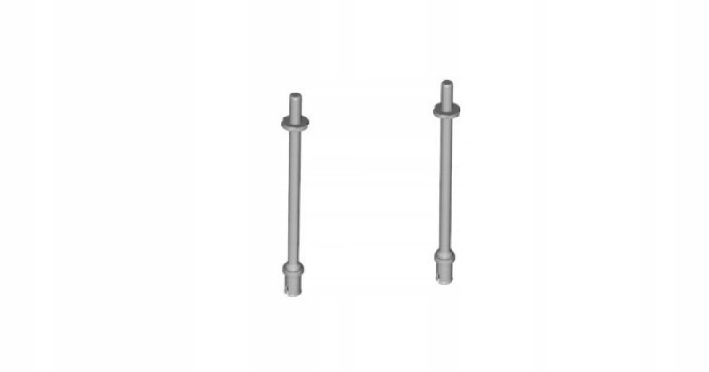 193zb Lego Antena pręt 2714a szary pręt 8L 2szt 2 70023666a47b9568325babbd68fead41