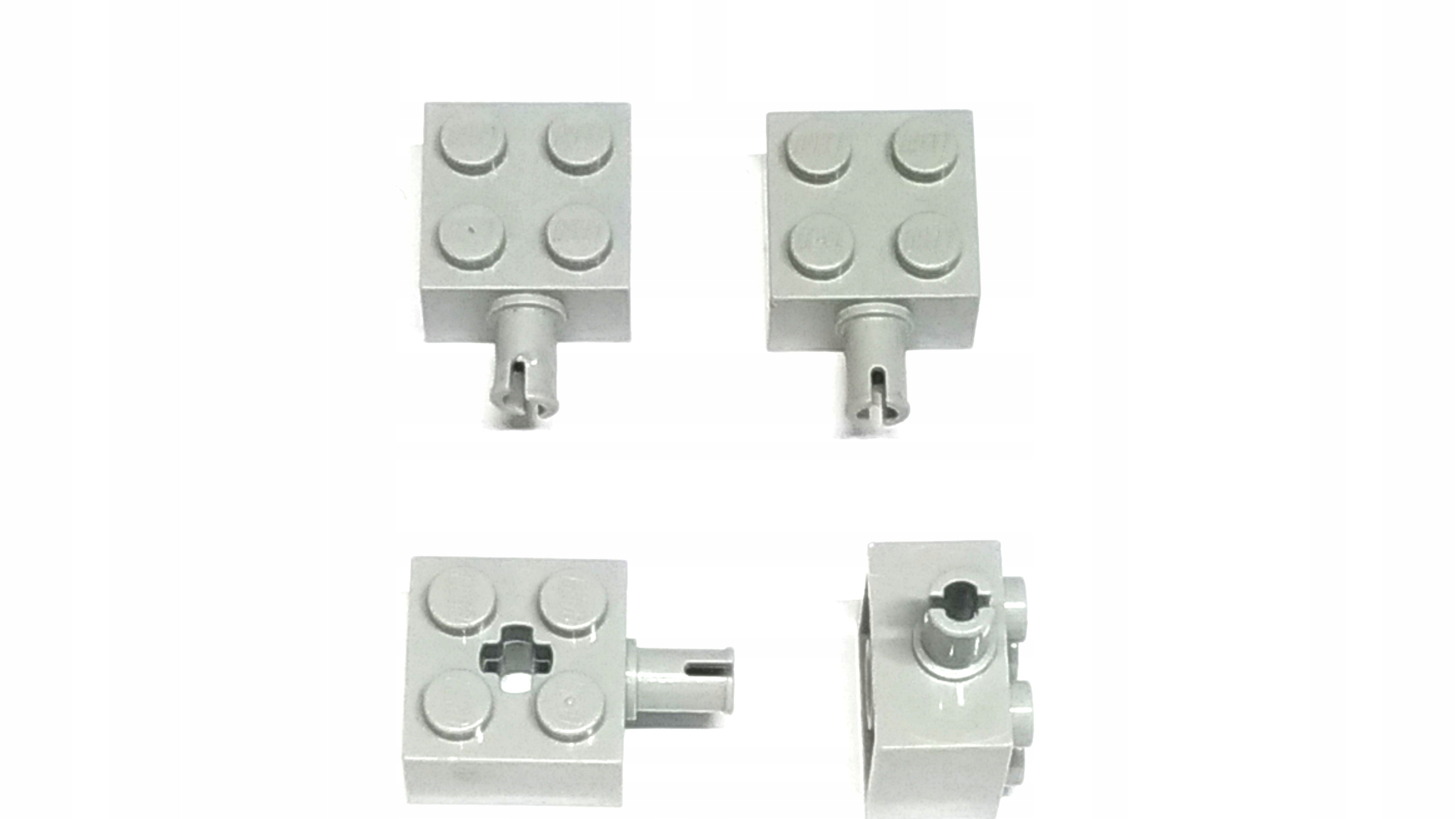 152f. Lego 6232 2x2 osią pinem szary j. new -4 SZT 2 75b44e541926d1b962d38b85227c3089