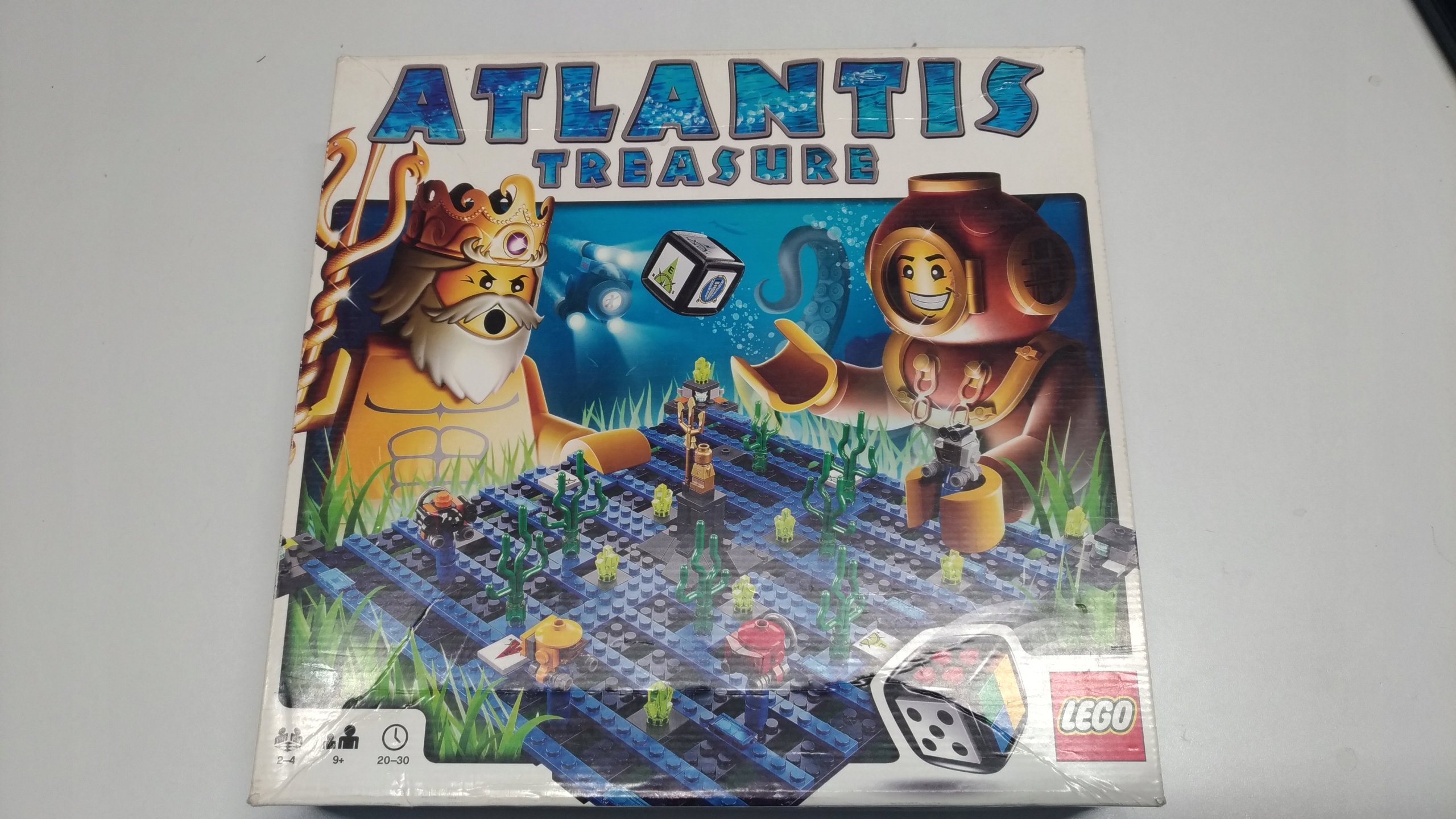Lego gra 3851 atlantis pudełko i instrukcja 7 7693669604a263b0b01d3b4198c13455