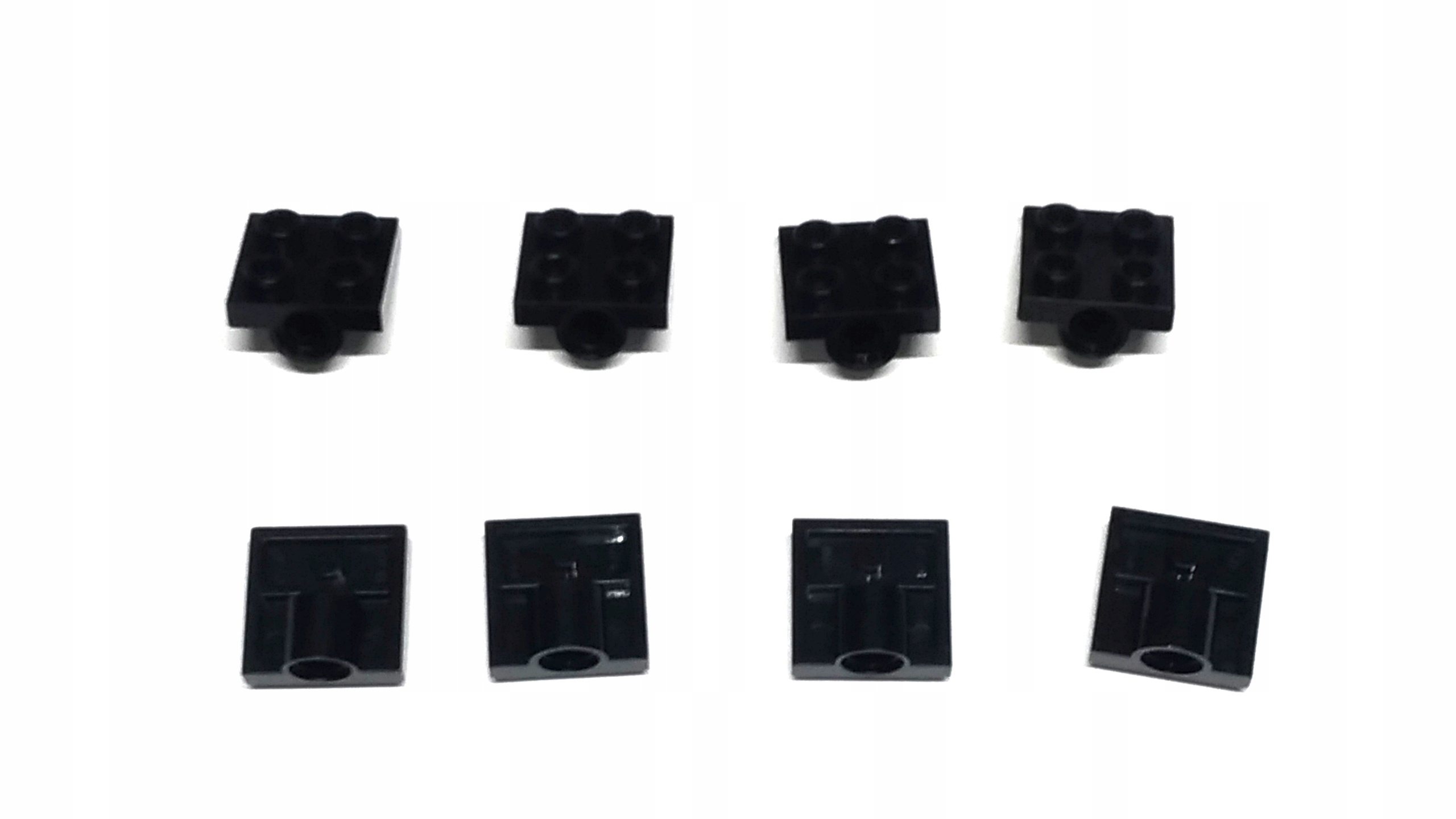 152h. Lego 10247 Płytka 2x2 z otworem czarna 8szt 2 789db8f16a1e34acc2967833b349b084
