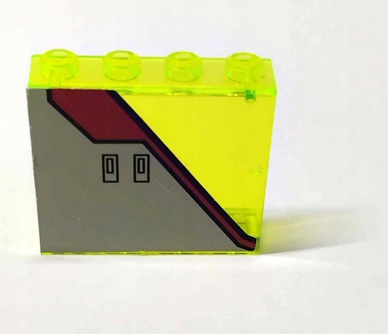 275i12a. Lego space Trans Neon Green Lego 4215pb030 Panel 1x 4 x3 Set 4482 2 7952756c536443df6b2de7bd07b5be10