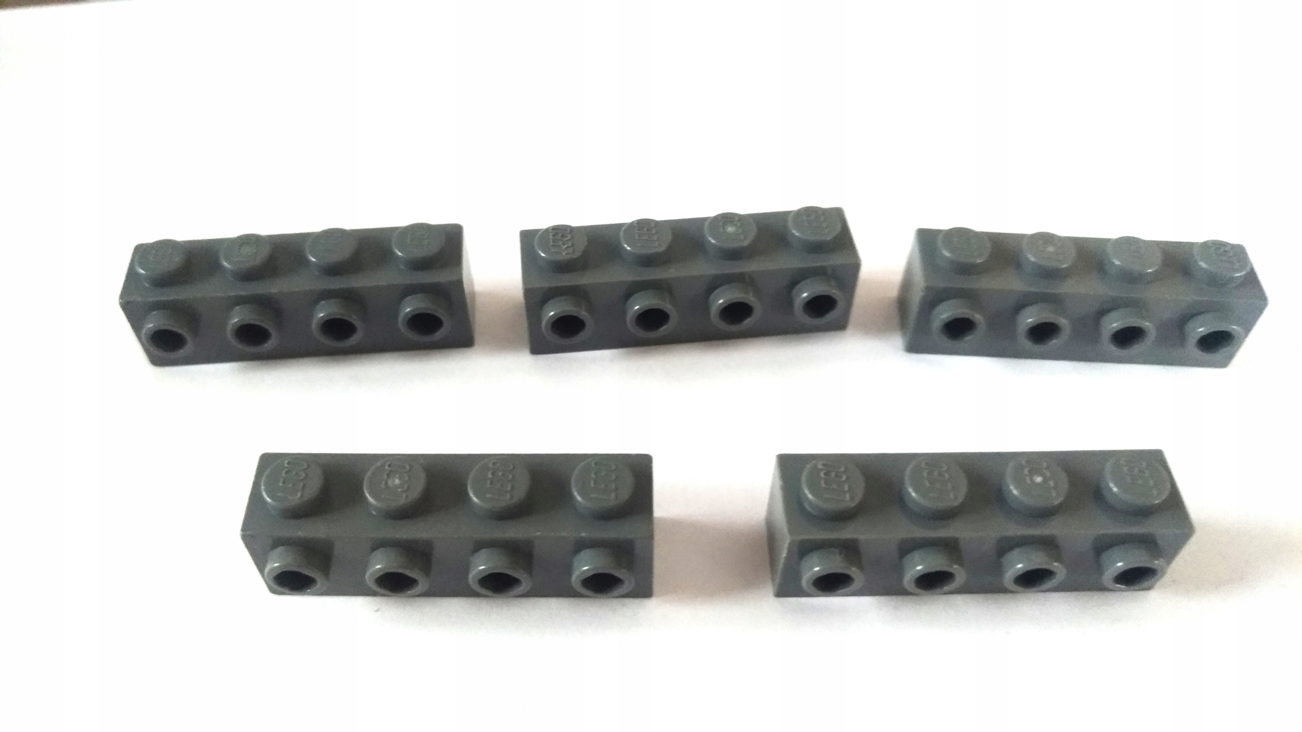 110f. Lego 1x4 30414 zestaw 5 szt szary ciemny 2 7c62f7537abadfbe8dcb29dcc37c665a