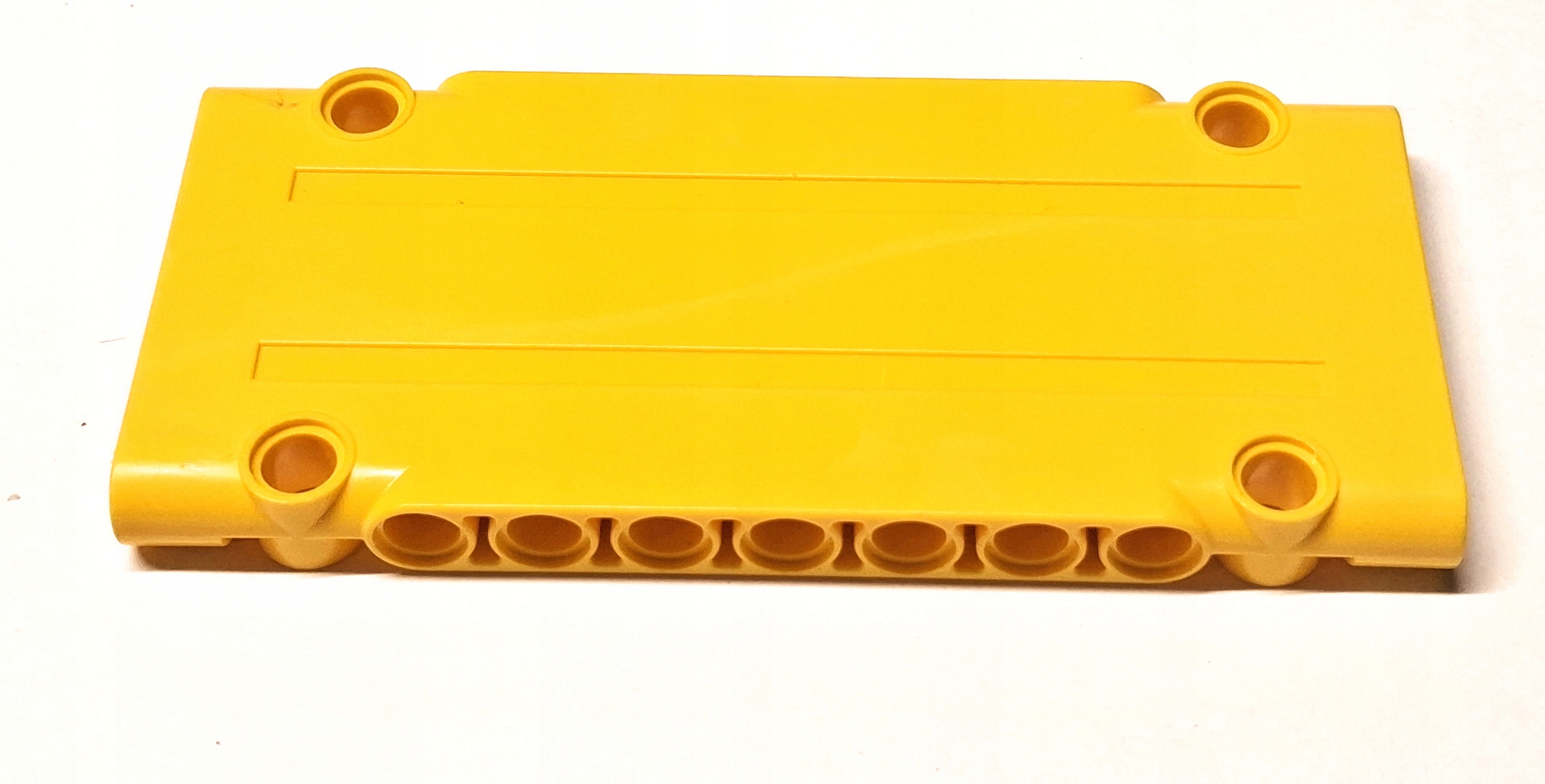 008A7. LEGO panel technic 64782 żółty 2 7dcc8ebfcc3d85c068572309df90a48c