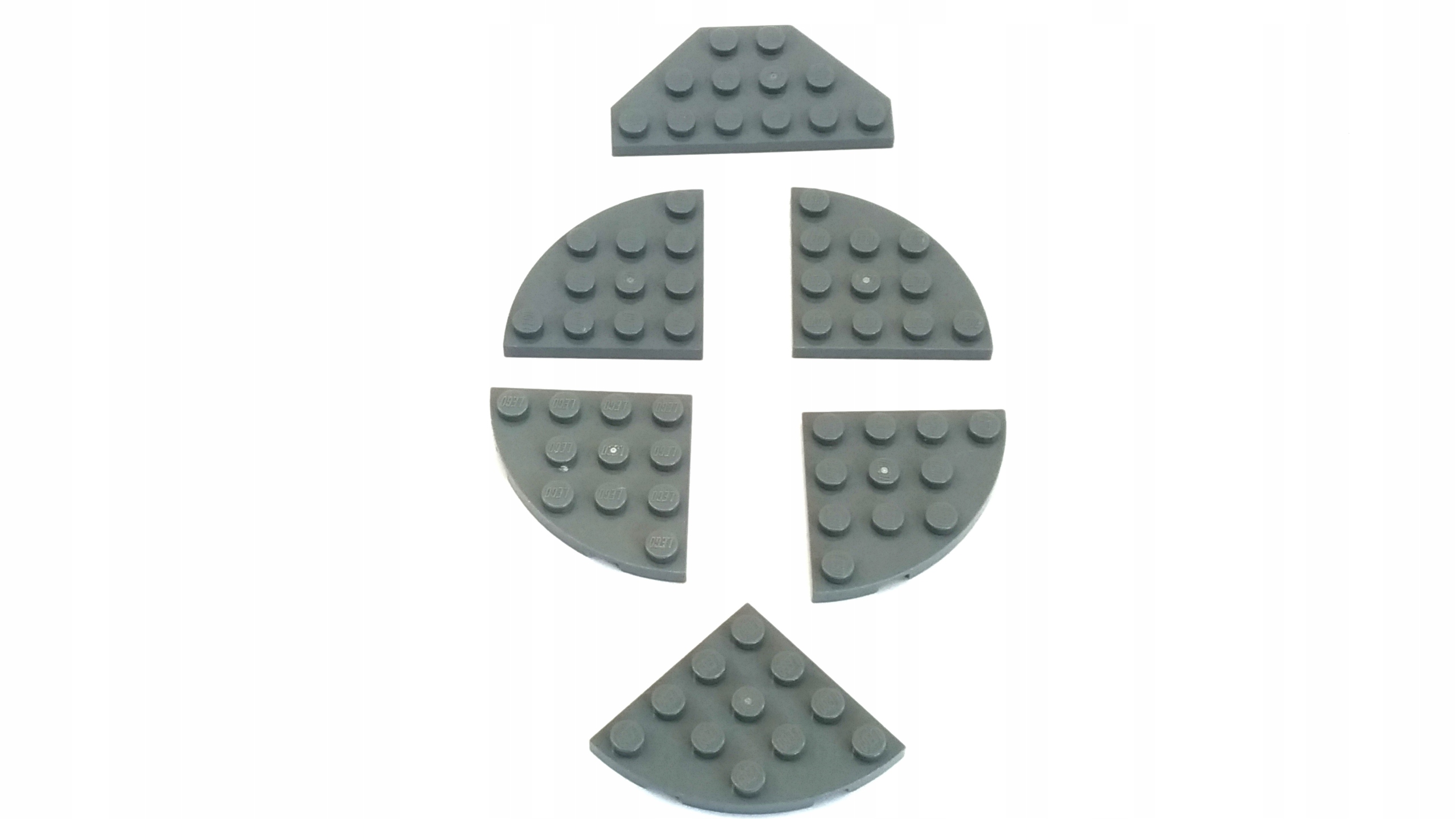 142i. LEGO płyta płyty szara ciemna new skosy 6szt 3 806326c882daebcaf9e8a14e2cdbf719