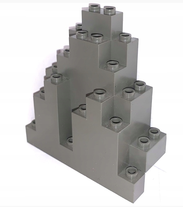 130aa. LEGO 6083 skała ściana panel szary old 2 80f501902e004e735beb9baf12155527