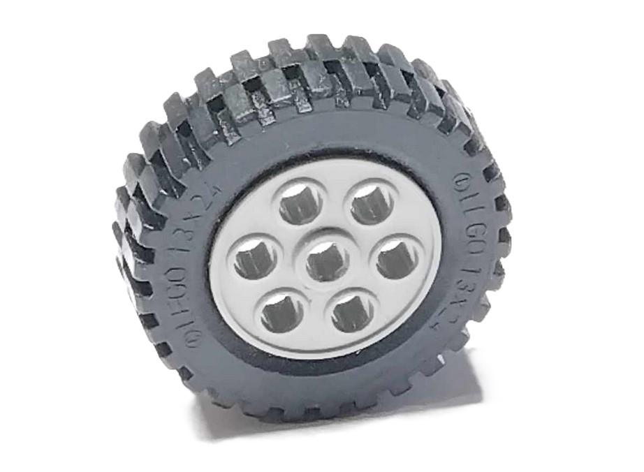 E A1. Lego Technic Koło (opona + felga) 2695 13x 24 szara 2 81af0f53bd698f1e012aa405363061bb