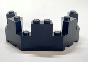 279d5. Lego castle mur baszta wierzy 6066 - 1 szt czarny 2 82688d632bd17bd0a49e951d56721ecf
