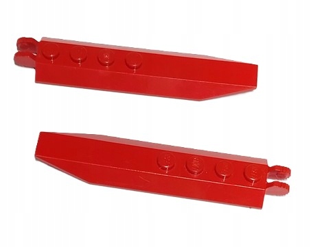 007H4. Lego samolot śmigło łopata 30407 - 2 szt czerwone 2 836e38ff00baebee3f0219538537f09a